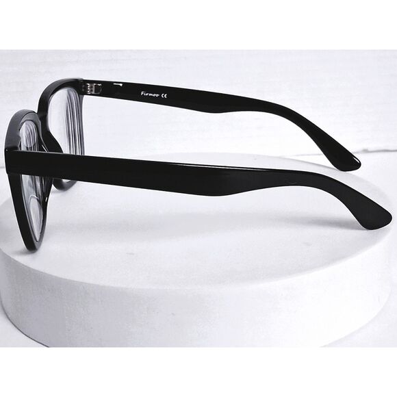 Firmoo Piano Black C1 S574 53-19-149 Full Rim Square Eyeglasses Frames - Picture 6 of 15